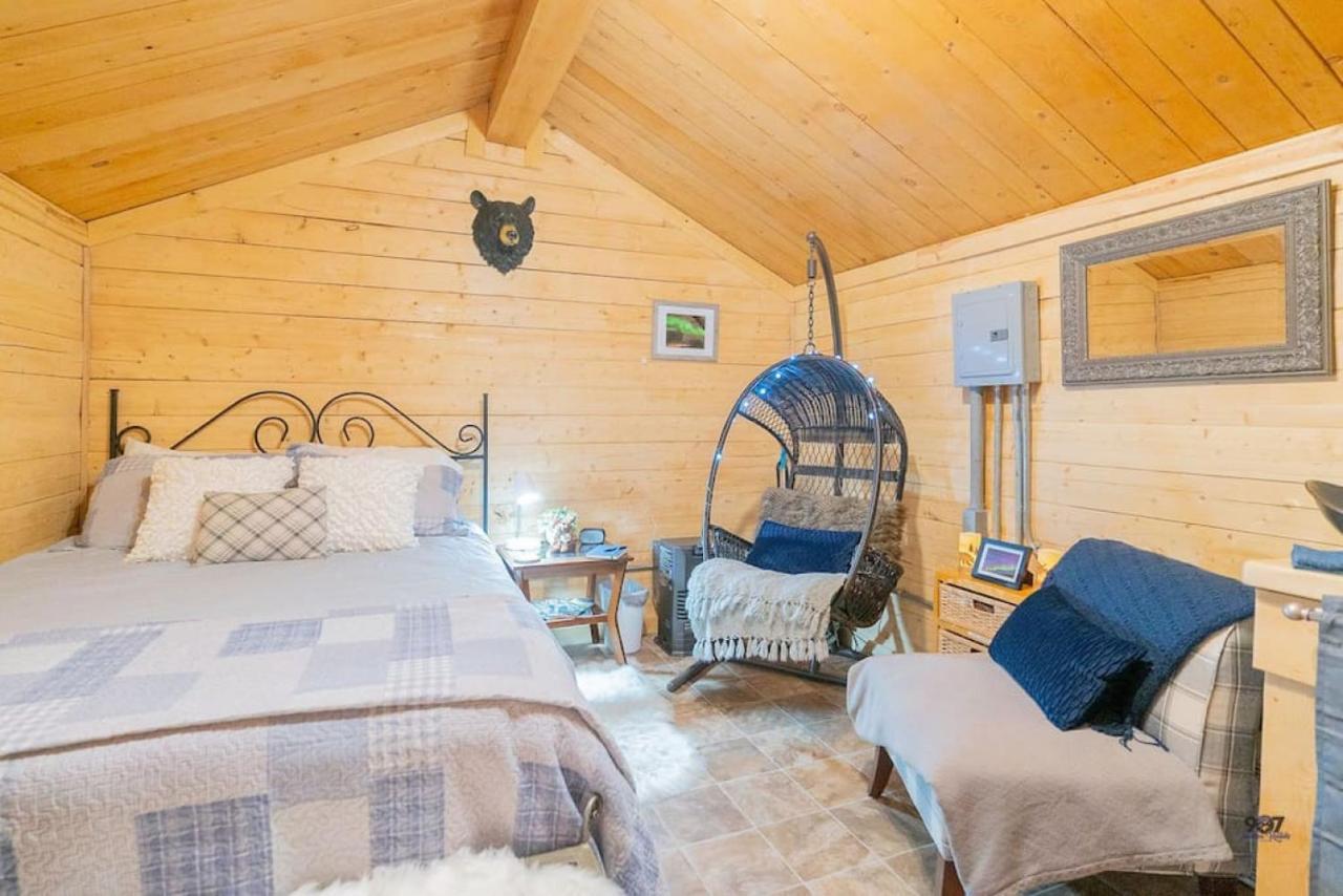 Studio Log Dry Cabin| Aurora Views! Fairbanks Bagian luar foto