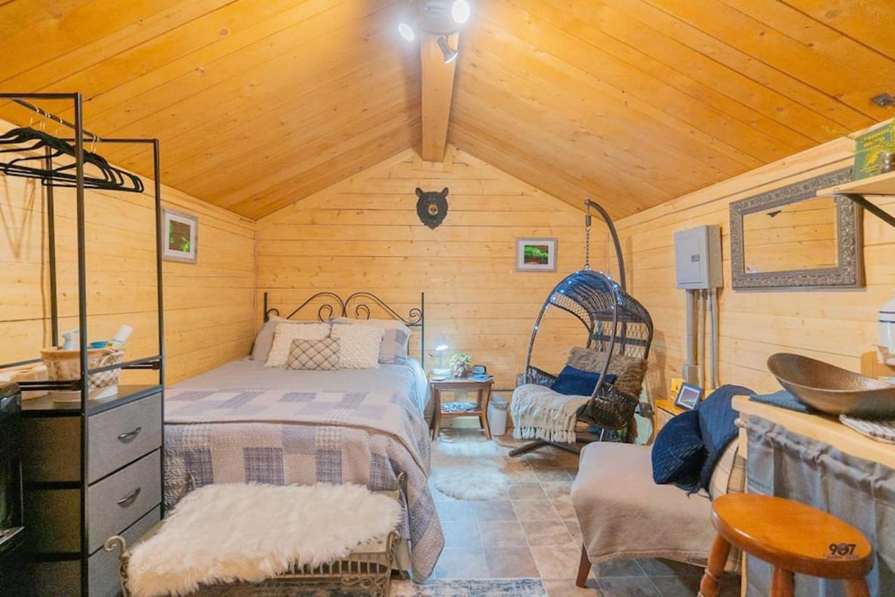 Studio Log Dry Cabin| Aurora Views! Fairbanks Bagian luar foto