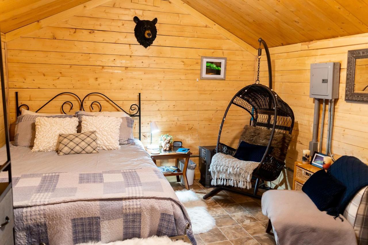 Studio Log Dry Cabin| Aurora Views! Fairbanks Bagian luar foto