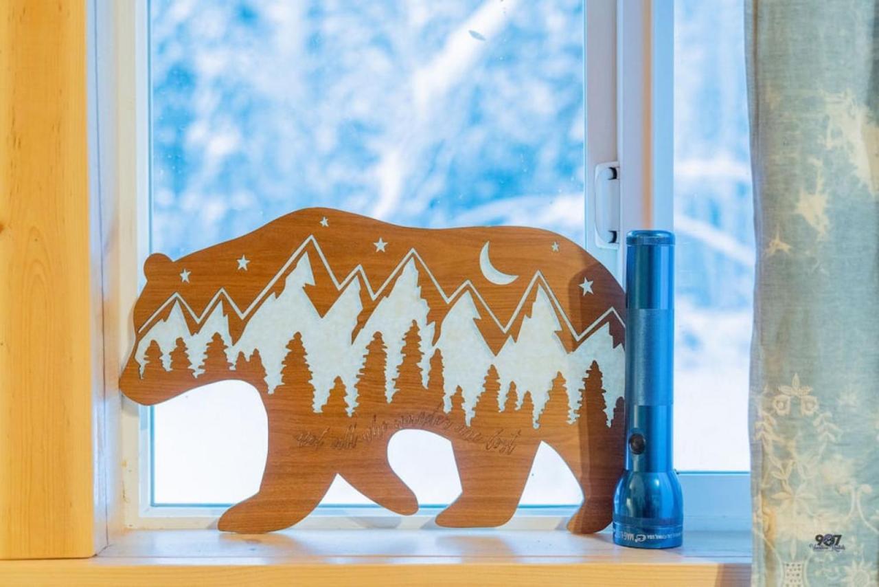 Studio Log Dry Cabin| Aurora Views! Fairbanks Bagian luar foto