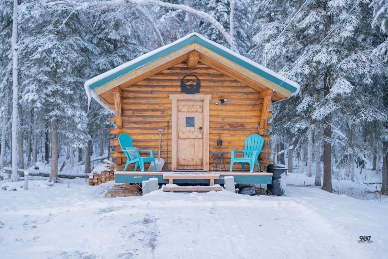 Studio Log Dry Cabin| Aurora Views! Fairbanks Bagian luar foto